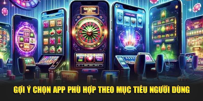 Gợi ý chọn app phù hợp theo mục tiêu người dùng