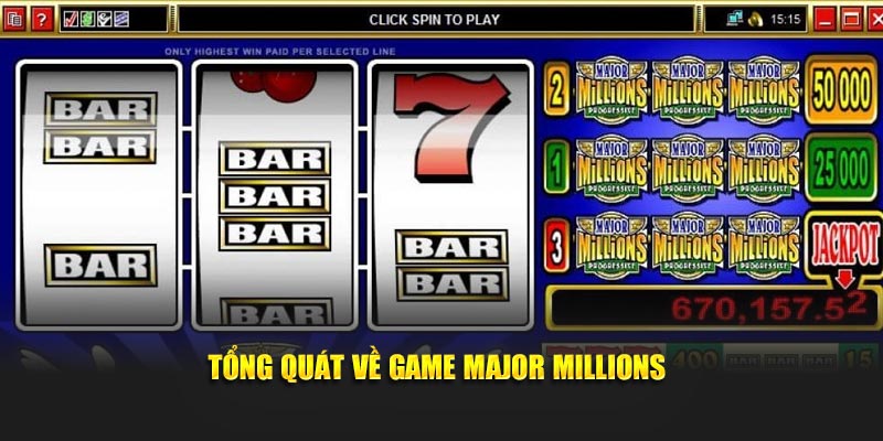 Tổng quát về game Major Millions